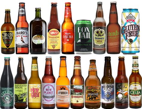 What major beers are gluten free